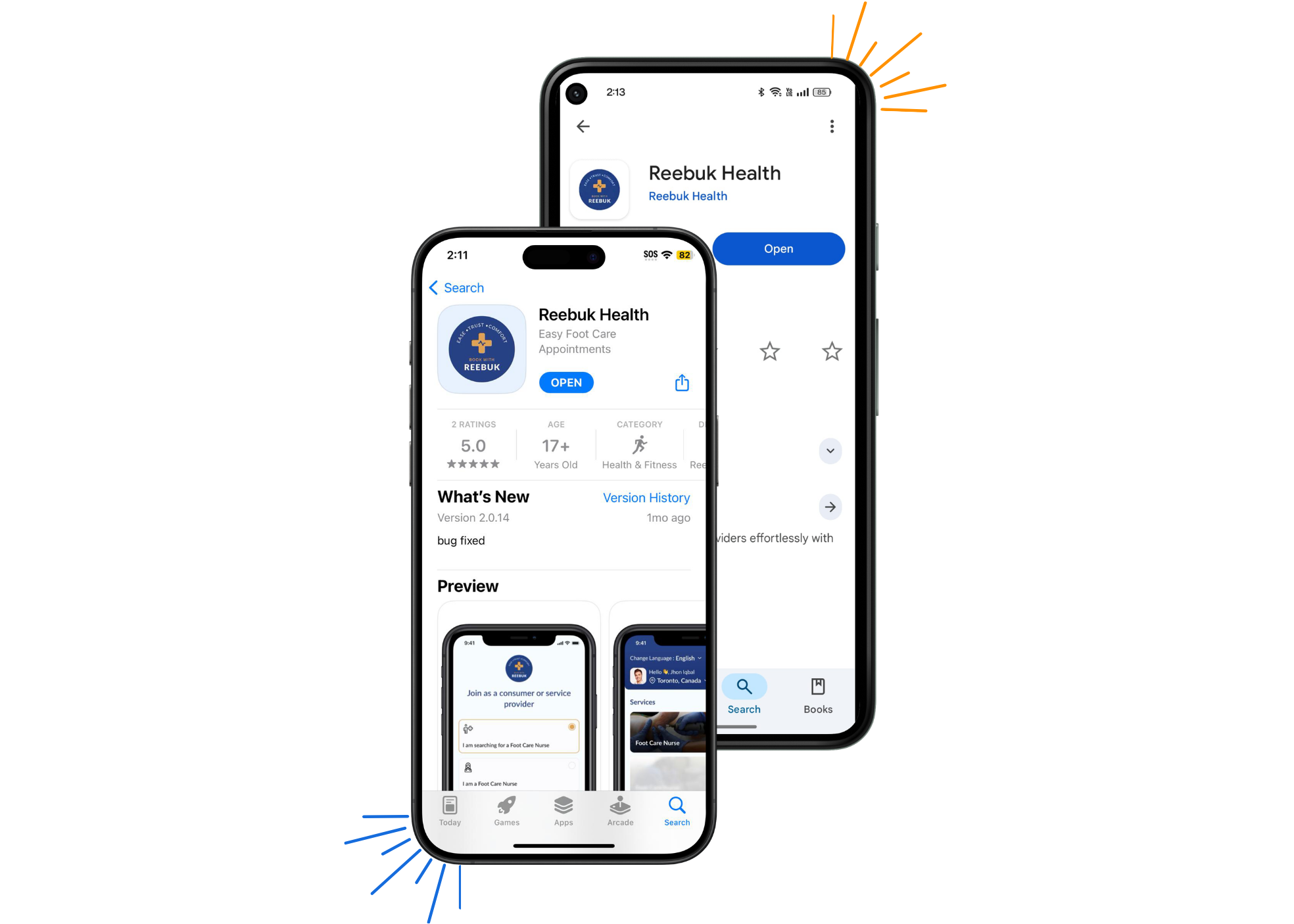 Reebuk care management app