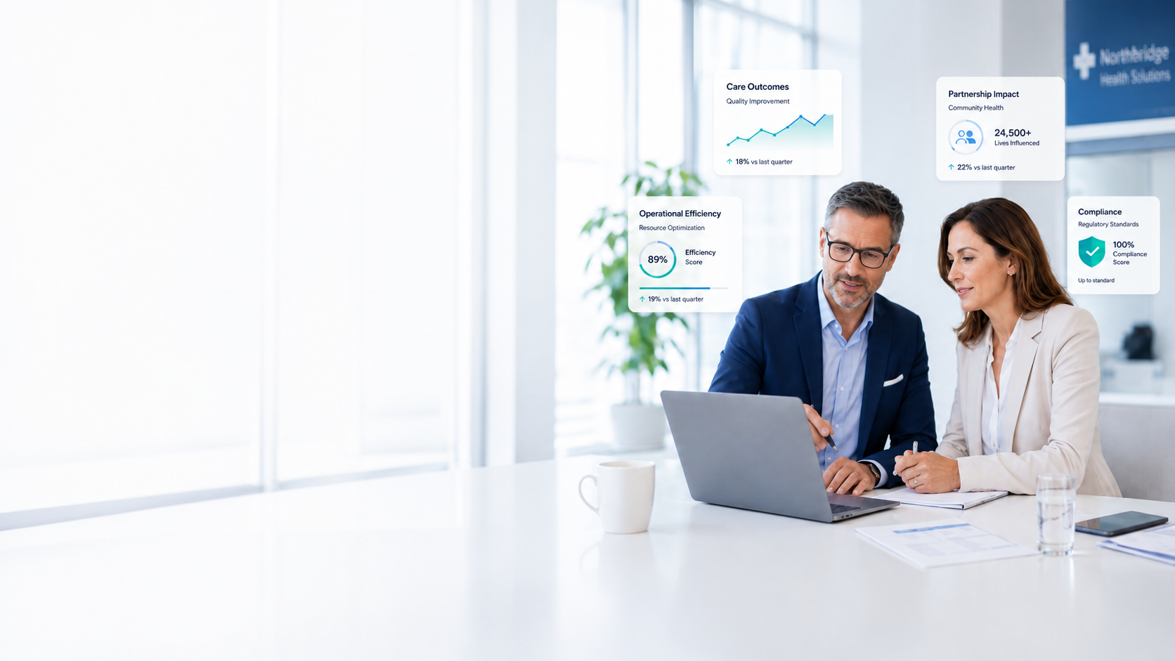 Healthcare governance consulting
